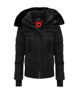 WELLENSTEYN quilted jacket with faux fur
