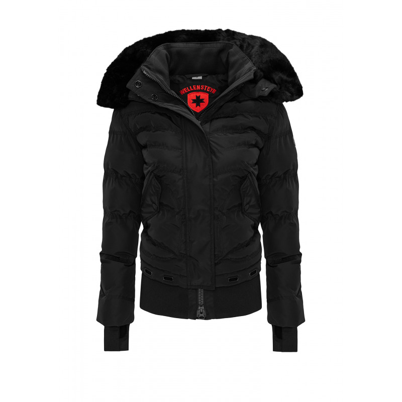 WELLENSTEYN quilted jacket with faux fur